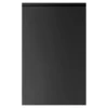 Qubik Fronty Frezowane^Front drzwi PIANO PLUS 40x63,7 czarny mat