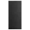 Qubik Fronty Frezowane^Front drzwi PIANO PLUS 45x98 czarny mat
