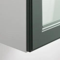 Best Qubik Front przeszklony ALDEA 60x38,1 oliwkowy mat