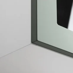 Qubik Fronty Przeszklone^Front przeszklony FRAME 40x76,5 szałwia mat
