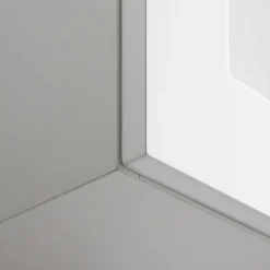 Clearance Qubik Front przeszklony NOTO 40x76,5 biały połysk