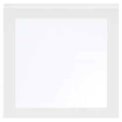Clearance Qubik Front przeszklony PIANTA 60x59,6 biały, wysoki połysk