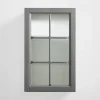 Discount Qubik Front szpros HAMPTON 60x98 cm onyx szary