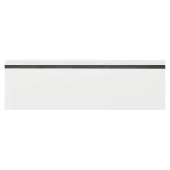Qubik Fronty Frezowane^Front szuflady KATANIA 40x12,5 śnieżna biel