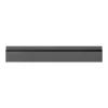 Qubik Front szuflady KATANIA 80x12,5 onyx szary