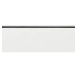 Qubik Fronty Frezowane^Front szuflady KATANIA 100x38,1 śnieżna biel