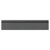 Qubik Fronty Frezowane^Front szuflady KATANIA 60x12,5 onyx szary