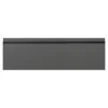 Qubik Fronty Frezowane^Front szuflady KATANIA 40x12,5 onyx szary