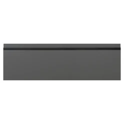 Qubik Fronty Frezowane^Front szuflady KATANIA 40x12,5 onyx szary