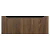 Clearance Qubik Front szuflady PALERMO 100x38,1 orzech amati