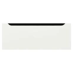 Qubik Fronty Frezowane^Front szuflady PALERMO 100x38,1 śnieżna biel