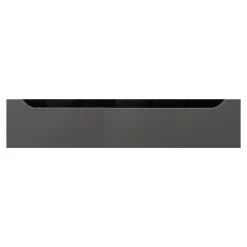 Qubik Front szuflady PALERMO 60x12,5 onyx szary