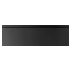Qubik Front szuflady PIANO PLUS 60x18,9 czarny mat