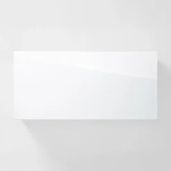 Qubik Fronty Gładkie^Front szuflady SOLA 80x38,1 biały polarny połysk