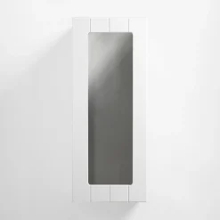 Qubik Fronty Przeszklone^Front witryna biały premium SIMPLE 40x98 cm