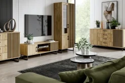Garderoby^Garderoba z lustrem MALMO