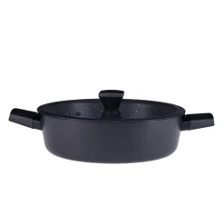 GERLACH Garnki, Patelnie I Pokrywki^Garnek GRANITEX z powłoką ceramiczną niski 4,4 l