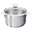 Clearance Garnek ze stali nierdzewnej uniwersalny CITY 0,8 l