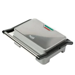 HUSLA Grill elektryczny stalowy 850 W