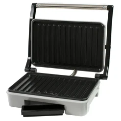 HUSLA Grill elektryczny stalowy 850 W