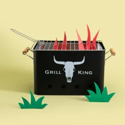 New inny Grill turystyczny BBQ 32x20 cm