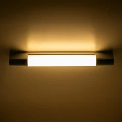 Outlet Zumaline Kinkiet łazienkowy LED IP44 chrom PARKS 40,2 cm