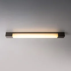 Best Zumaline Kinkiet łazienkowy LED IP44 nikiel PARKS 60,2 cm