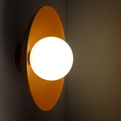 TK Tomasz Krywult Kinkiety^Kinkiet ceglana czerwień SLATE BRICK GLASS