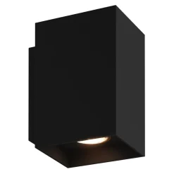 Zumaline Kinkiety^Kinkiet geometryczny czarny SANDY WL SQUARE