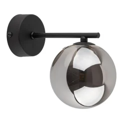 Outlet TK Tomasz Krywult Kinkiet kula czarny ESTERA