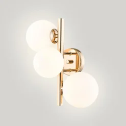 Outlet Zumaline Kinkiet kule złoty MOLECULE