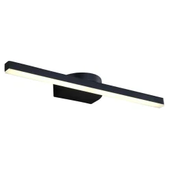 Zumaline Kinkiety^Kinkiet LED 12W czarny ARVI 40 cm