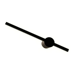 Zumaline Kinkiety^Kinkiet LED 6W czarny TROY 40 cm