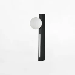 Zumaline Kinkiety^Kinkiet LED 6W 1xG9 czarny LUND