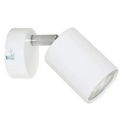 LED-POL Kinkiety^Kinkiet spot biały ORO GAVIA