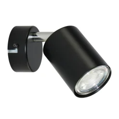LED-POL Kinkiety^Kinkiet spot czarny ORO GAVIA