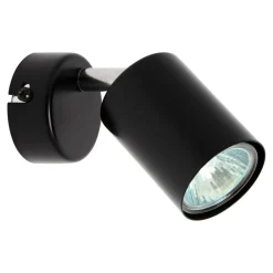 LED-POL Kinkiety^Kinkiet spot czarny ORO GAVIA