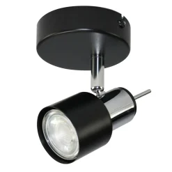 Best LED-POL Kinkiet spot czarny ORO STERNA