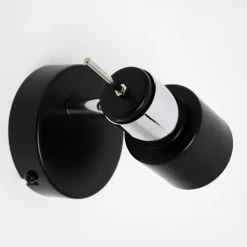 Best LED-POL Kinkiet spot czarny ORO STERNA