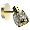 Krislamp Kinkiety^Kinkiet złoty NELA