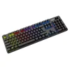 PLATINET S.A. Akcesoria Gamingowe^Klawiatura gamingowa czarna z podświetleniem LED VMK89B VARR