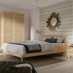 Discount FORTE Łóżko boho CALASETTA 160x200