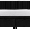 Sale Instilo Łóżko czarne MONA VERTICAL 160 cm