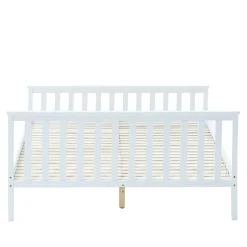 inny Łóżka^Łóżko drewniane ze stelażem CAMALENTO 160x200
