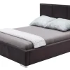 Discount Łóżko FABRIZZIO MAXI P 160x200 cm ze stelażem i pojemnikiem