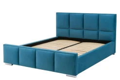 Outlet Łóżko FABRIZZIO SQUERE P 160x200, ze stelażem, z pojemnikiem