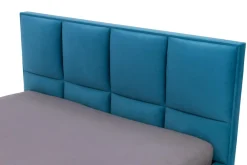 Outlet Łóżko FABRIZZIO SQUERE P 160x200, ze stelażem, z pojemnikiem