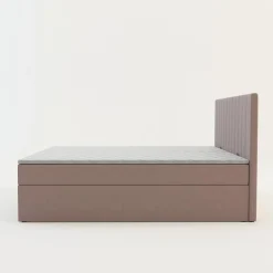 inny Łóżko kontynentalne różowe LIMAND FUNDAMENTO 160x200 cm