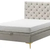 New Instilo Łóżko kremowe DONNA LUX 120 cm