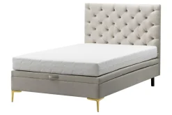 New Instilo Łóżko kremowe DONNA LUX 120 cm